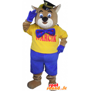 Giant cat mascot, bobcat mascot - MASFR032573 - Cat mascots