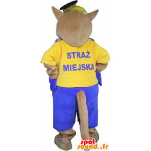 Giant cat mascot, bobcat mascot - MASFR032573 - Cat mascots