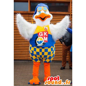 Mascot gull, fuglerike flyger - MASFR032581 - Maskoter av havet