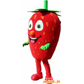 Mascotte fragola gigante, costume fragola - MASFR032582 - Mascotte di frutta