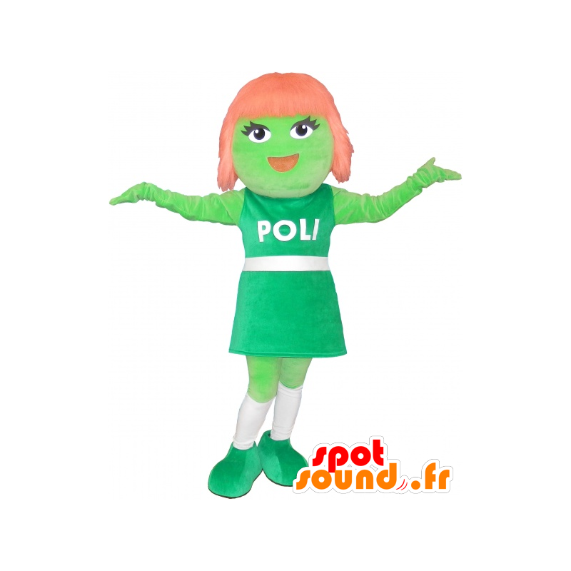 Außerirdischen Maskottchen, Rotschopf Maskottchen - MASFR032611 - Maskottchen-jungen und Mädchen Außerirdischen Maskottchen, Rotschopf Maskottchen - MASFR032611 - Maskottchen-jungen und Mädchen