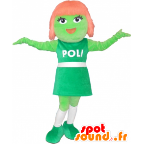 Extraterrestrial mascot, redhead mascot - MASFR032611 - Mascots boys and girls