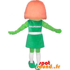 Mascotte d'extra-terrestre, mascotte de fille rousse - MASFR032611 - Mascottes Garçons et Filles