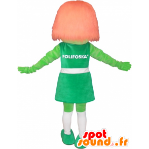 Außerirdischen Maskottchen, Rotschopf Maskottchen - MASFR032611 - Maskottchen-jungen und Mädchen