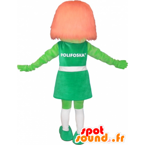 Extraterrestrial mascot, redhead mascot - MASFR032611 - Mascots boys and girls