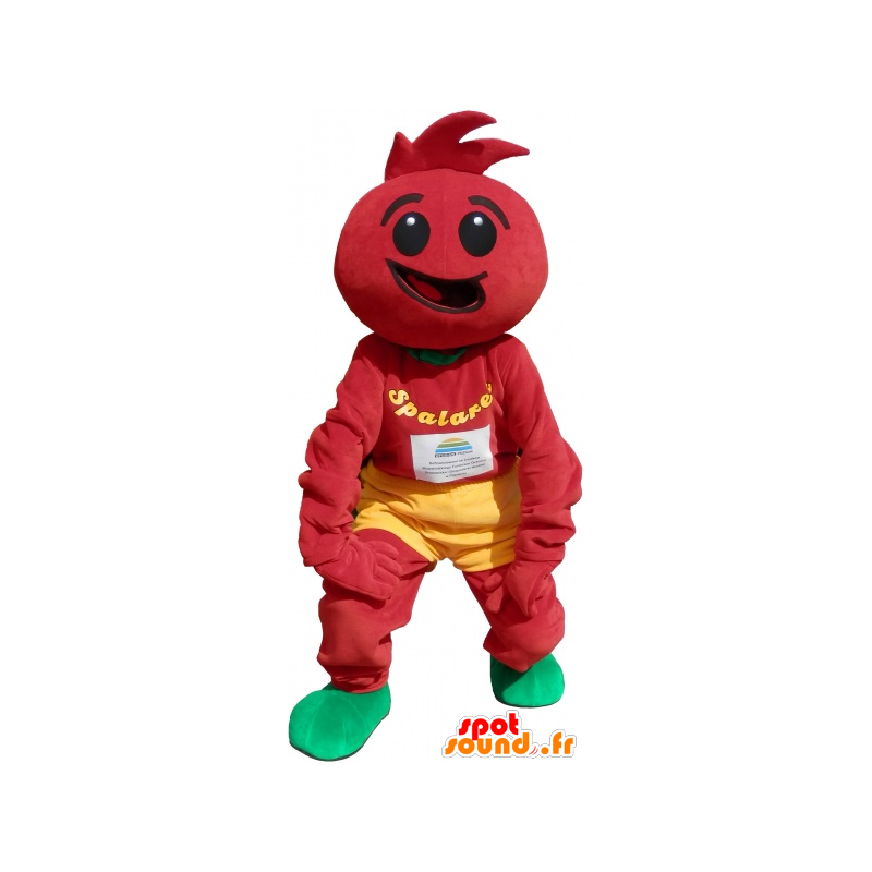 Costume de tomate. Déguisement de tomate - MASFR032613 - Mascotte de fruits