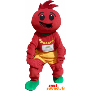 Traje de tomate. disfraz de tomate - MASFR032613 - Mascota de la fruta