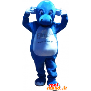 Blue Dragonin maskotti, jättiläinen ja vaikuttava - MASFR032621 - Dragon Mascot