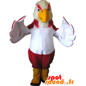 Vulture mascot colorful with yellow boots - MASFR032625 - Mascot of birds