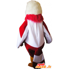 Mascot abutre colorido com carregadores amarelos - MASFR032625 - aves mascote