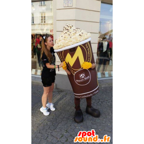 Giant mascotte pot ghiaccio - MASFR032628 - Mascotte di fast food