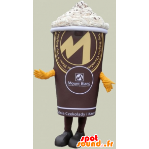 Riesen-Eis Topf Maskottchen - MASFR032628 - Fast-Food-Maskottchen