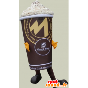 Riesen-Eis Topf Maskottchen - MASFR032628 - Fast-Food-Maskottchen