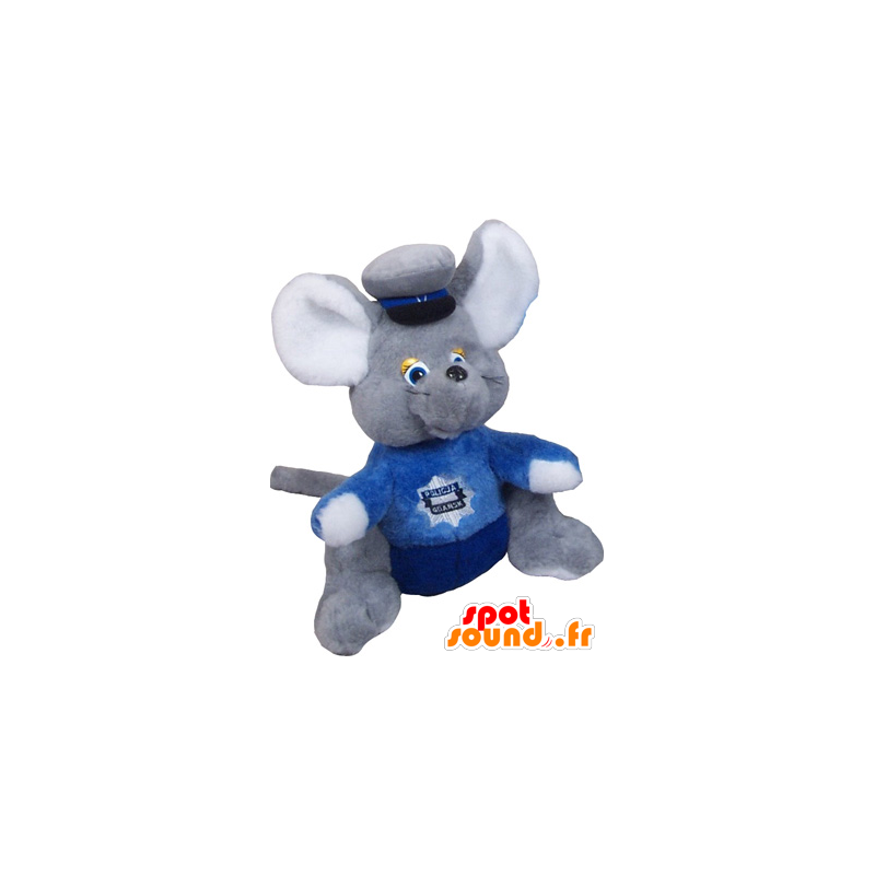 Small stuffed mouse, mouse mascot - MASFR032631 - Mouse mascot