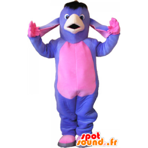 Mascot burro roxo e rosa. mascote mula - MASFR032654 - gado