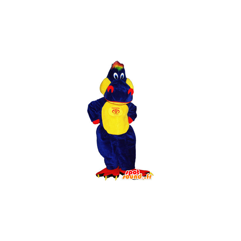 Cocodrilo gigante mascota de colorido y diversión - MASFR032656 - Mascotas cocodrilo
