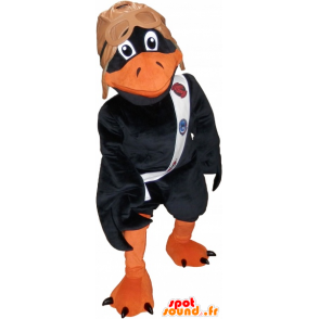 Mascot meeuw vliegenier, reuze vogel - MASFR032659 - Mascottes van de oceaan