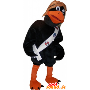 Mascot meeuw vliegenier, reuze vogel - MASFR032659 - Mascottes van de oceaan