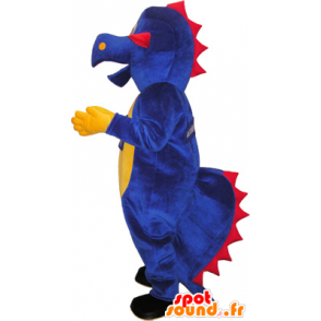 Paarse dinosaurus mascotte. reuzedinosaurus - MASFR032663 - Dinosaur Mascot