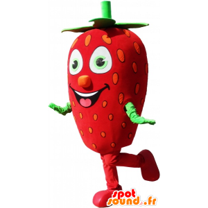 Mascot reuzeaardbei, aardbei kostuum - MASFR032664 - fruit Mascot