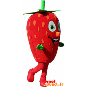 Maskot obří jahoda, jahoda kostým - MASFR032664 - fruit Maskot