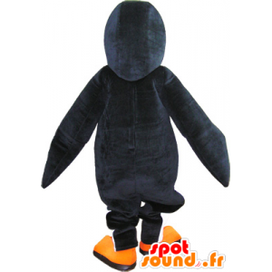 Černá a bílá tučňák maskot realistický giant - MASFR032666 - Penguin Maskot