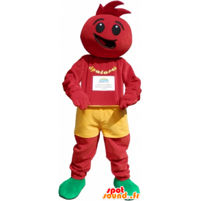 Tomaatti puku. tomaatti Mascot - MASFR032668 - hedelmä Mascot