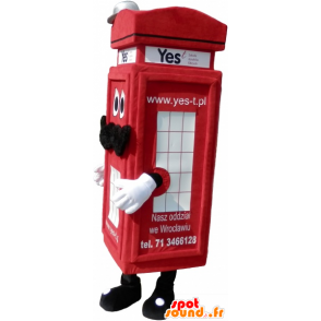 Mascot vera cabina telefonica rossa Londra - MASFR032701 - Mascottes de téléphone