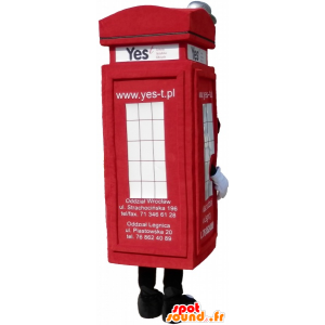 Mascot genuine London red telephone box - MASFR032701 - Mascottes de téléphone