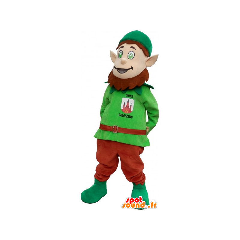 Leprechaun mascot with pointed ears - MASFR032702 - Christmas mascots
