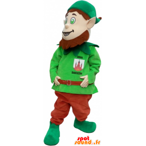 Kabouter mascotte met spitse oren - MASFR032702 - Kerstmis Mascottes