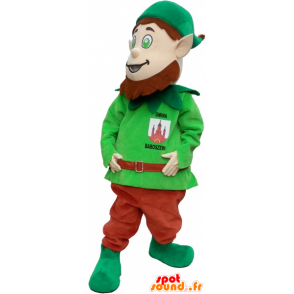 Kabouter mascotte met spitse oren - MASFR032702 - Kerstmis Mascottes