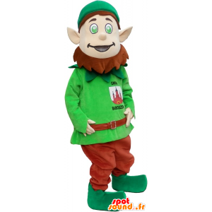 Leprechaun mascot with pointed ears - MASFR032702 - Christmas mascots