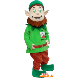 Kabouter mascotte met spitse oren - MASFR032702 - Kerstmis Mascottes