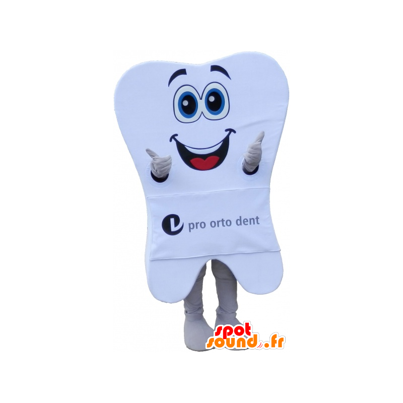 Gigante de la mascota del diente blanco con una gran sonrisa - MASFR032713 - Mascotas sin clasificar