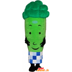 Mascotte d'asperge verte géante - MASFR032718 - Mascotte de légumes