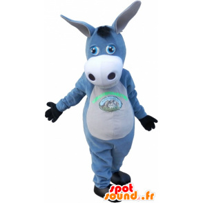 Mascot gray and white donkey. mule mascot. - MASFR032731 - Farm animals