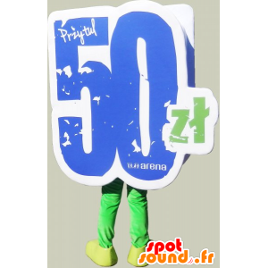 Sneeuwman mascotte saldi. korting Mascot - MASFR032780 - man Mascottes