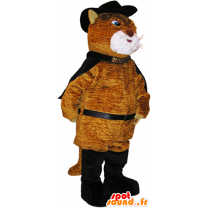 Mascot vestido grande pus gato marrón - MASFR032788 - Mascotas gato