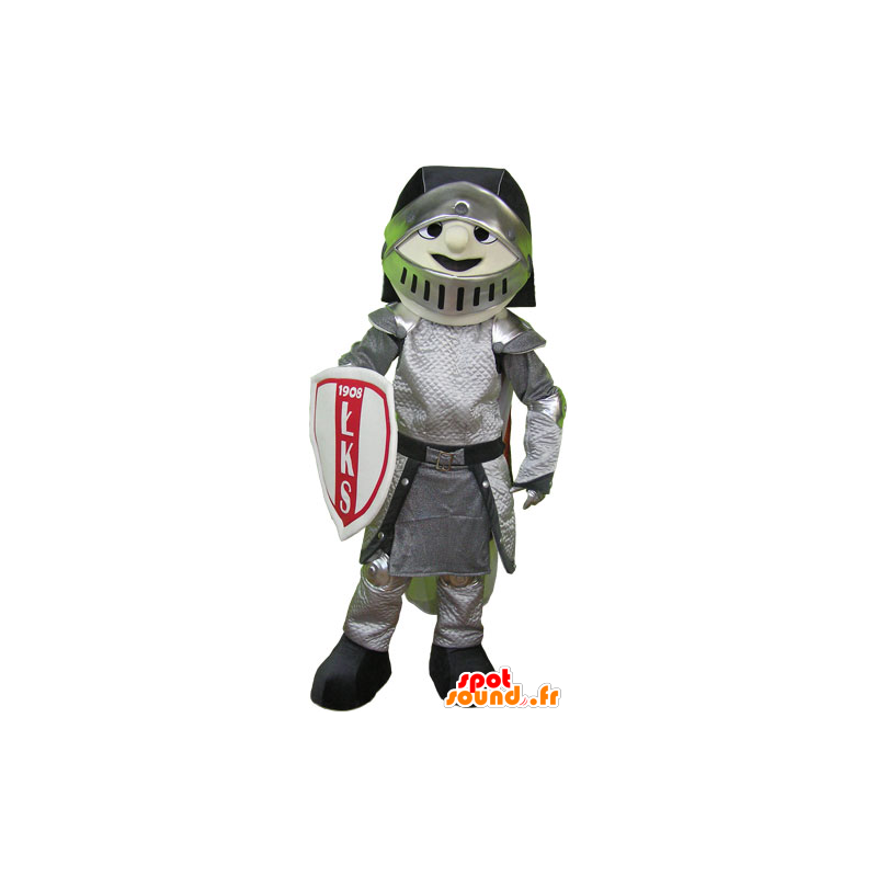 Knight Mascot harnas en helm shield - MASFR032796 - mascottes Knights