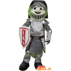 Knight Mascot armor with helmet and shield - MASFR032796 - Mascots of Knights