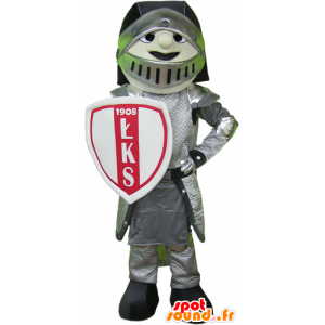 Knight Mascot harnas en helm shield - MASFR032796 - mascottes Knights
