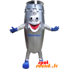 Mascot metal barrel, lab equipment mascot - MASFR032836 - Mascots of objects