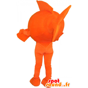 Orange riesiger Fisch Maskottchen - MASFR032838 - Maskottchen-Fisch