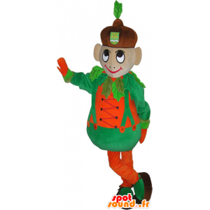 Jongen mascotte met een grappige en kleurrijke outfit - MASFR032851 - Mascottes Boys and Girls