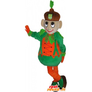 Pojkemaskot med en rolig och färgglad outfit - Spotsound maskot