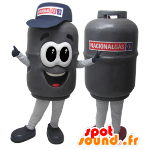 Botella de gas mascota gris realista - MASFR032925 - Mascotas de objetos