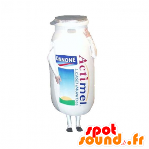 μπουκάλι μασκότ Actimel Danone, ποτό γάλακτος - Μασκότ τροφίμων - MASFR032933 - SpotSound.fr