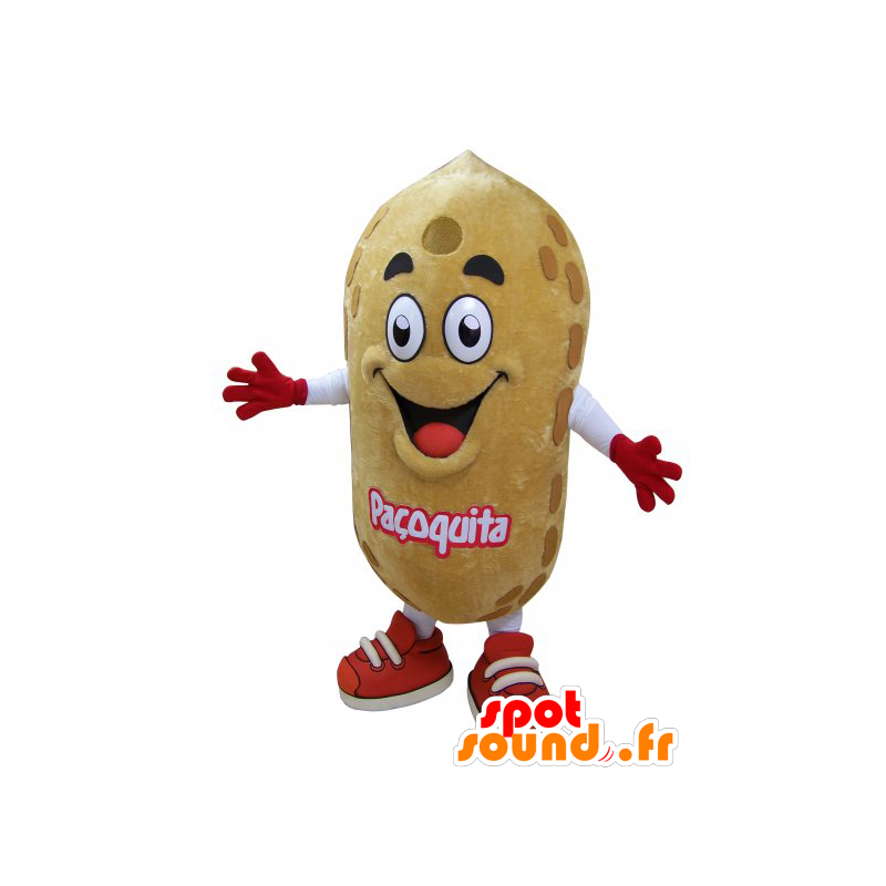 Mascot velmi realistické obří arašídový - MASFR032941 - Fast Food Maskoti