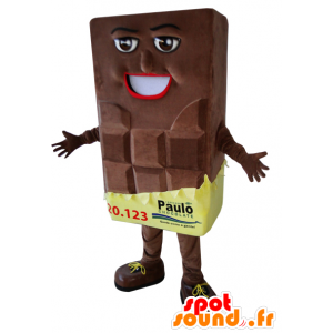 Mascot reus chocoladereep - MASFR032950 - food mascotte